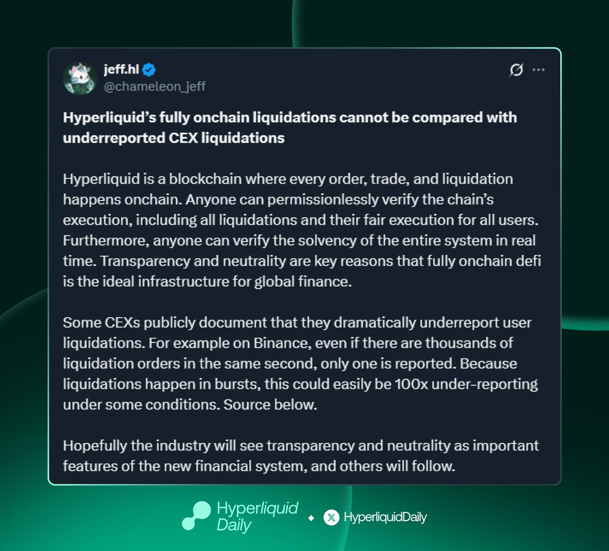 Questions like this deserve to be highlighted, as it shows that there are still people who don’t know what they’re talking about (or know but are deliberately gaslighting others)

> First off, Binance shelled out $283 million to make things right for their screw-ups. That