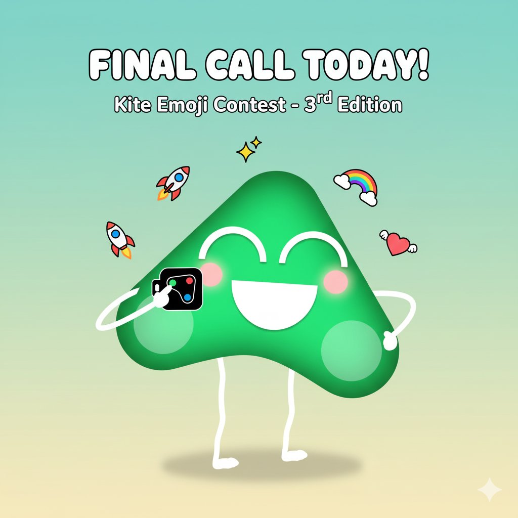 InfoNiloyb's tweet image. @GoKiteAI 

📢 Final call for creators! 📢
The Kite Emoji Contest - 3rd Edition is closing for entries TODAY.

Don&apos;t miss your chance to have your design featured! Submit your best emojis in our Discord now.
#EmojiContest #DesignContest #KiteAI #LastCall #Community