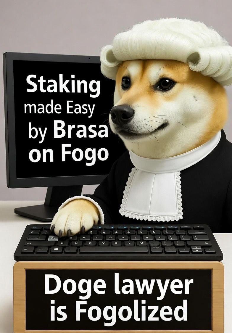GM FOGEES.

Today I will be focusing more on staking on Brasa,though I will still touch other dapps but my main Focus will be on Brasa on Fogo.

Staking just got freedom-mode unlocked with <a href="/BrasaFinance/">Brasa Finance</a> but many still don’t know 😅.

Stake your $FOGO(testoken not real token),
