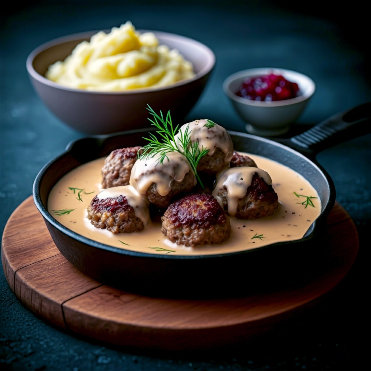 freshkituk's tweet photo. Authentic Swedish meatballs. So tender, so creamy. The ultimate comfort food upgrade. https://t.co/KfPBrDOU0r
