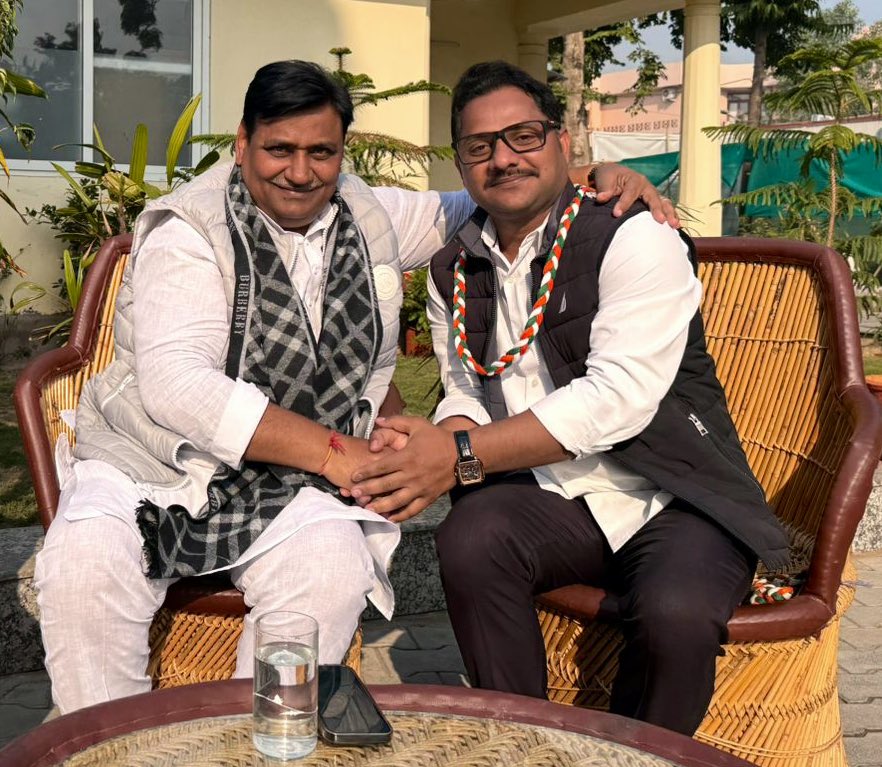 Ganesh Ghogra (@ganeshginc) on Twitter photo भारतीय युवा कांग्रेस के पूर्व राष्ट्रीय सचिव एवं राजस्थान प्रदेश कांग्रेस कमेटी के सदस्य श्री सत्यवीर अलोरिया जी को जन्मदिवस की हार्दिक बधाई एवं शुभकामनाएं।
ईश्वर आपको उत्तम स्वास्थ्य एवं दीर्घायु जीवन प्रदान करें।
<a href="/SatyaveerINC/">Satyaveer Aloriya</a> भारतीय युवा कांग्रेस के पूर्व राष्ट्रीय सचिव एवं राजस्थान प्रदेश कांग्रेस कमेटी के सदस्य श्री सत्यवीर अलोरिया जी को जन्मदिवस की हार्दिक बधाई एवं शुभकामनाएं।
ईश्वर आपको उत्तम स्वास्थ्य एवं दीर्घायु जीवन प्रदान करें।
<a href="/SatyaveerINC/">Satyaveer Aloriya</a>