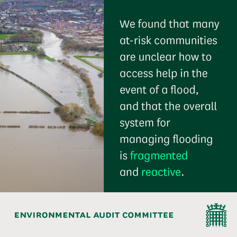 CommonsEAC's tweet photo. We've published our report on flood resilience in England 👇