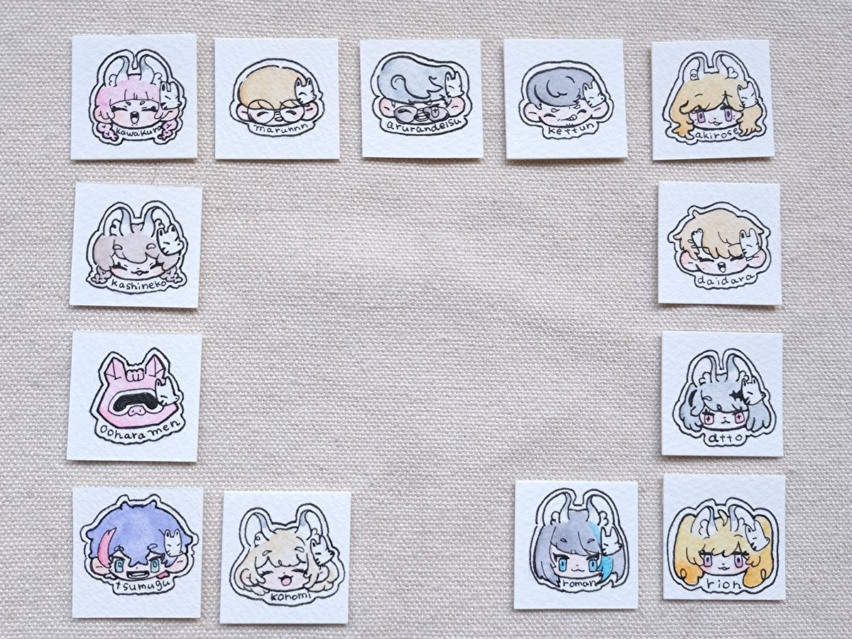 yurinoco0720's tweet image. 13人になったよ!新生白狐!
#アランの画廊 #アロ絵 #KAWAIICLUB #まるーんあーと #dttoart #かしあーと #リオンあーと #だらアート #誰でも見れますねぇ
#ツムグらふてぃ #このみすけっち
#群青ロマート