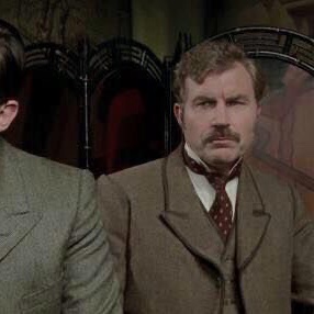 Favorite genre of Watson picture is when he looks like he’s ready to murk someone.