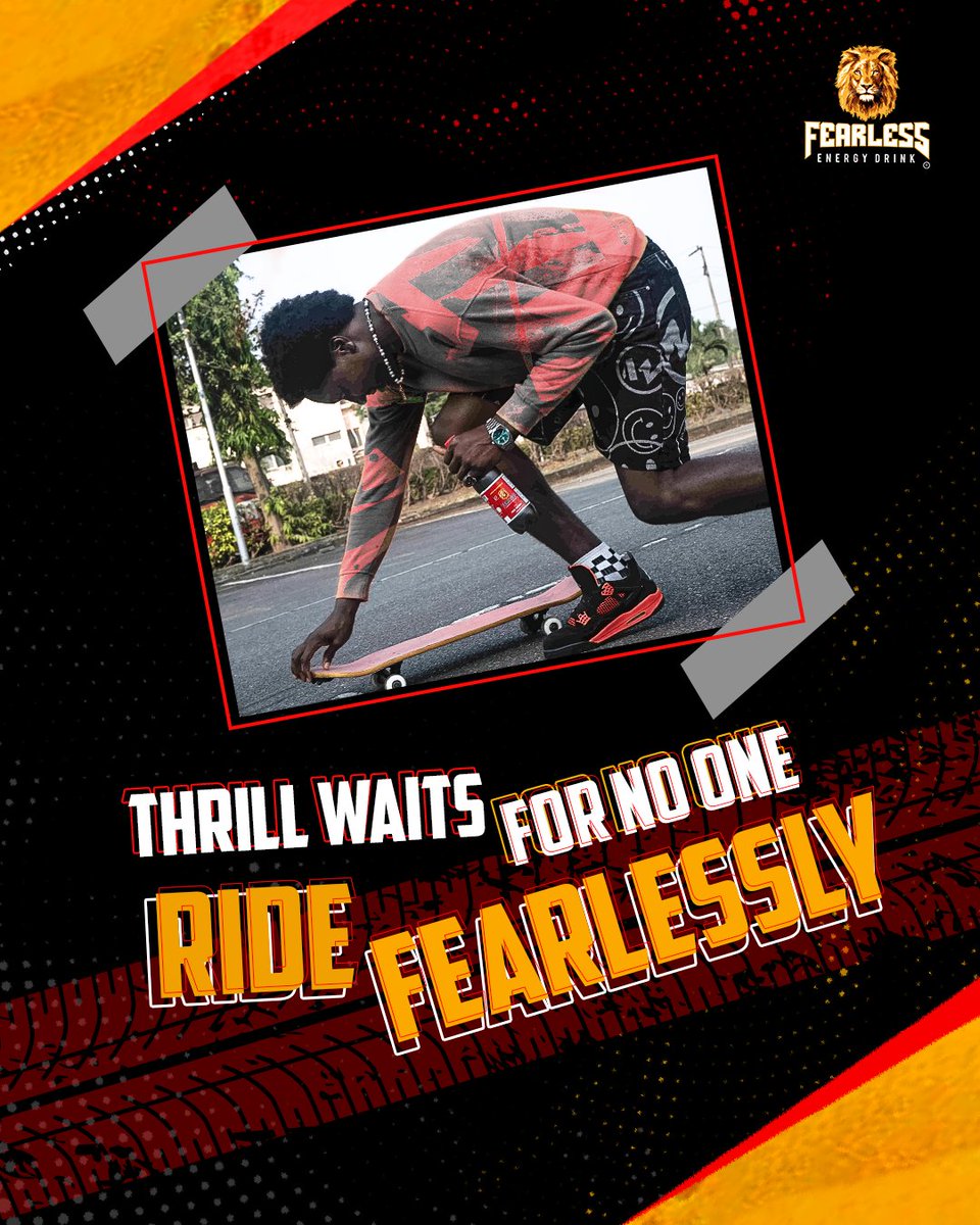 Fearless Energy Drink (@fearlessng) on Twitter photo ‌Start your week on a fearless roll! ‌Start your week on a fearless roll!