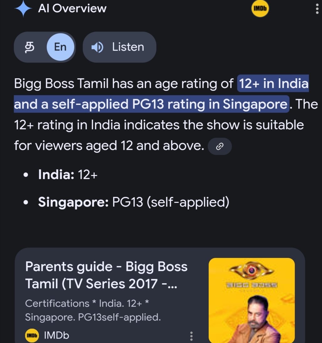 n_krish389's tweet photo. Onnu age rating maathanum. 
Illa ithu rendayum thooki veliya podanum
@vijaytelevision 🙏🏻
#BiggBossTamilSeason9 
#BiggBossSeasonTamil9 https://t.co/fZEjZfgMUX