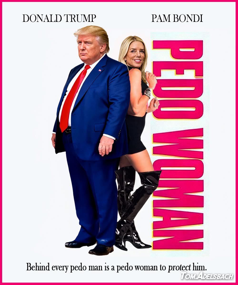 PeterHSchenk's tweet photo. #Trump #usa #bondi #whitehouse #felony https://t.co/i4zKb2XZzo