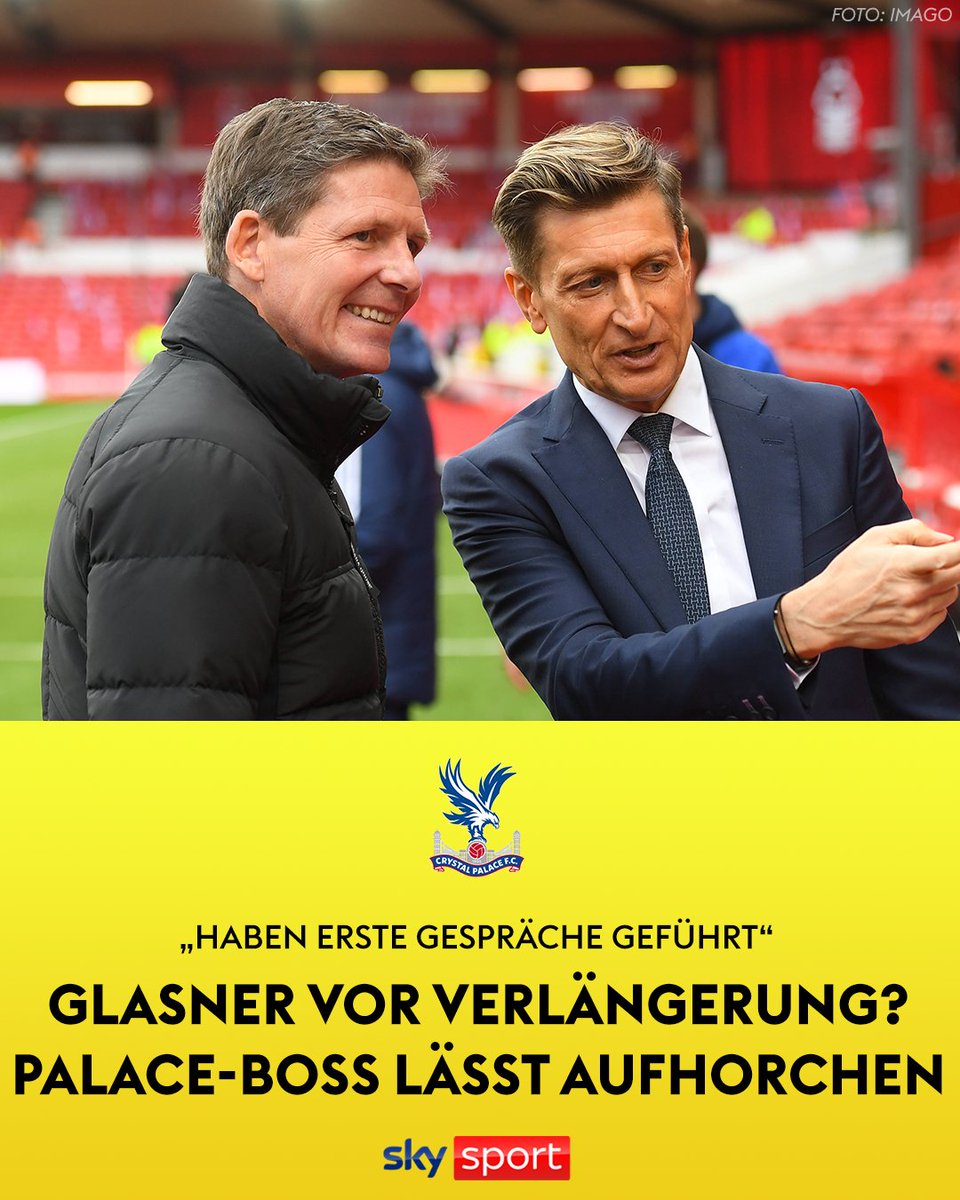 SkySportAustria's tweet image. Glasner vor Verlängerung? Palace-Boss lässt aufhorchen 🦅👀

👉 skysportaustria.at/glasner-vor-ve…

#SkyPL #CPFC #Glasner