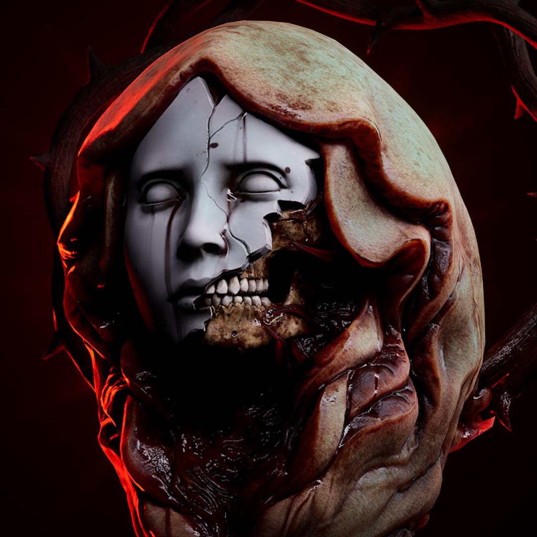 And it's finally up 🫀✨ 
I'm so happy I was able to wrap up this project, it cost me so much blood, sweat and tears, but in the end it was definitely worth it.

[ArtStation lnkd.in/d_Hkn9bz]

#CharacterArt #CreatureDesign #3D #UnrealEngine #Zbrush #SubstancePainter #80LV