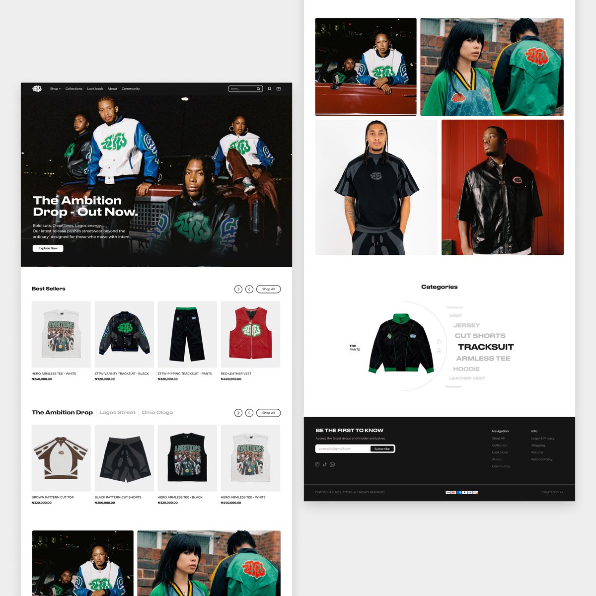 Good day <a href="/Zlatan_Ibile/">#WorldPresident 🌎</a> 
I was going through the ZTTW website and I saw it needs couple of improvements.

Here is my redesign and the reason for this decision will be on this thread