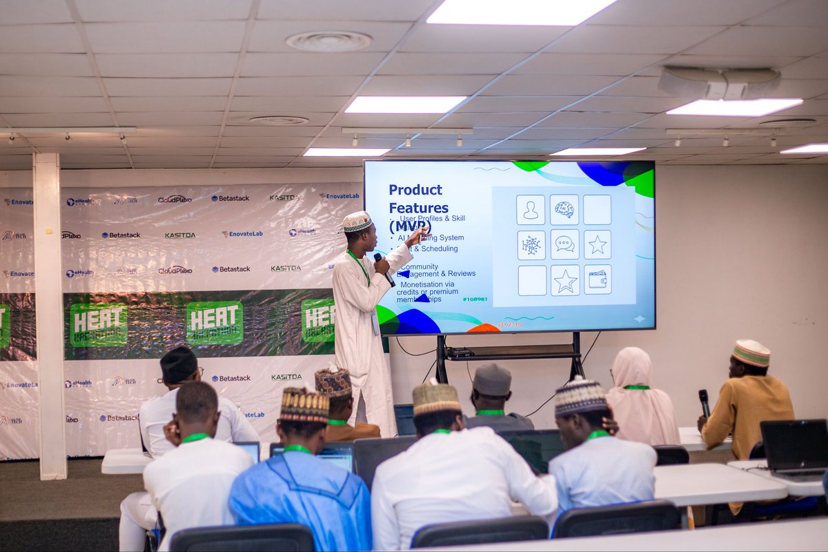Tech_Guy00's tweet image. The recently concluded Heat Hackathon was an inspiring experience where I had the opportunity to witness over 32 startups pitching their ideas and building innovative solutions.

I’m always amazed by how Kano is rising as a hub for technology and innovation. For our startups,