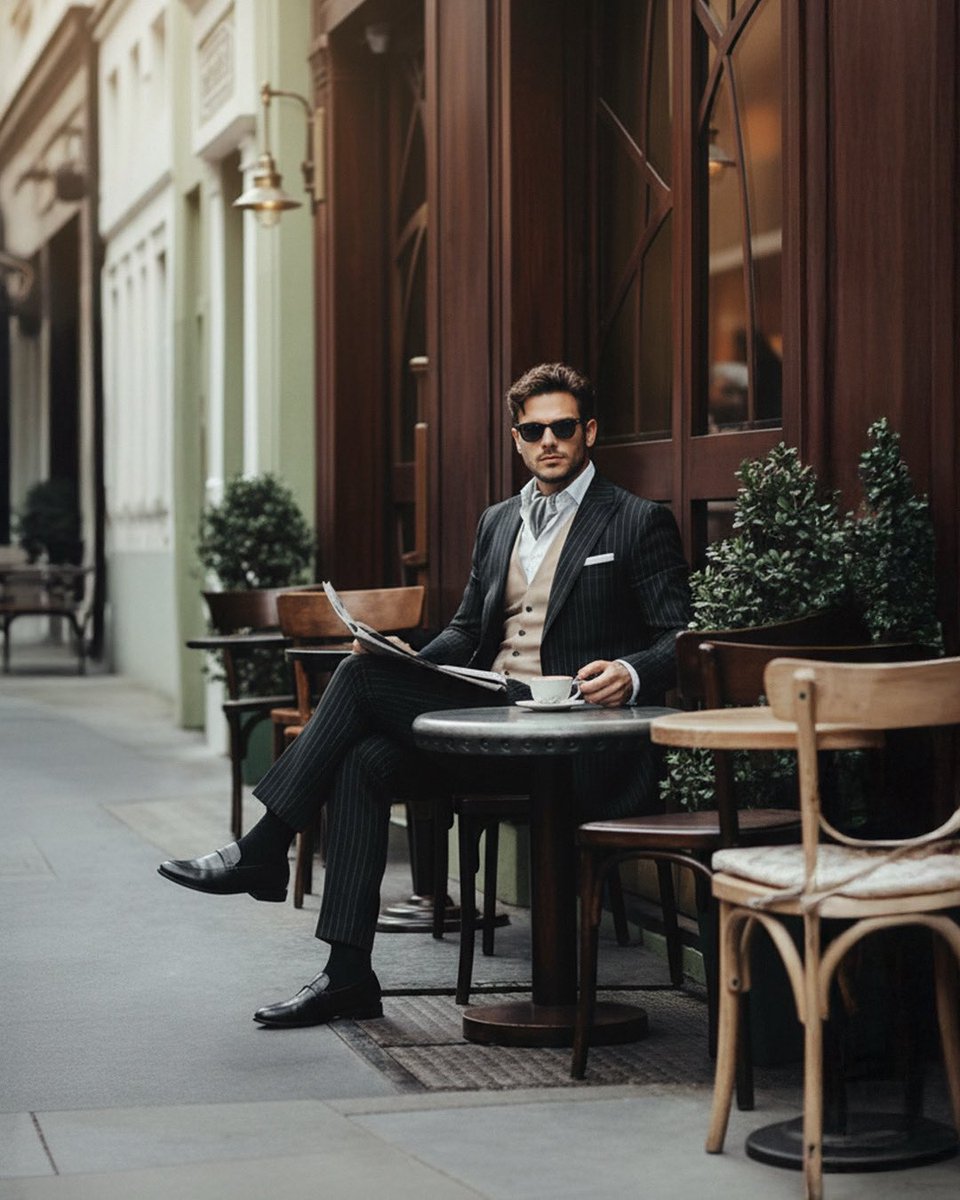 dormenofficial's tweet photo. Zarafetin en doğal hâli… Günlük alışkanlıkların içinde bile ayrıcalıklı bir tavır vardır.

#gentlemanstyle #menswear #erkekmoda #mensstyleinspiration #elegancestyle #erkekgiyim #mensoutfitideas #luxurymenswear #tarz #styleformen https://t.co/mGsQjPGC2i