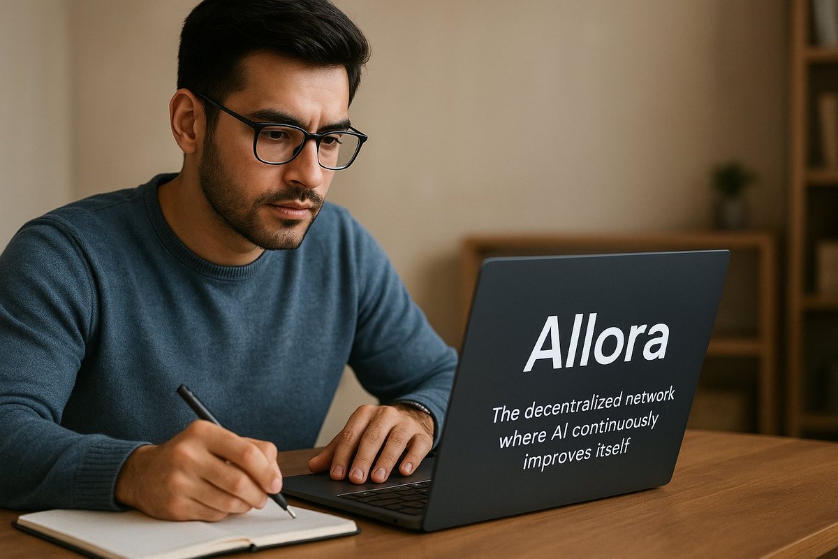 Kicking off the week with <a href="/AlloraNetwork/">Allora</a>.
Not just studying, but truly building with it.

~Allora represents a new era of decentralized intelligence, where self-improving ML models power predictions across markets and data streams.

This week is about understanding how Allora’s