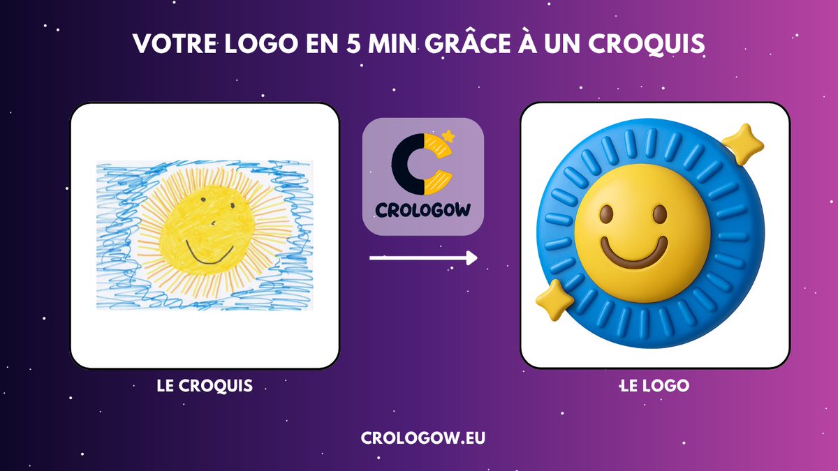 crologow's tweet photo. Ton logo peut naître d’un coup de feutre… même signé par ma fille.  
=> https://t.co/HA134uLqdq https://t.co/9UIOf4BAc2
