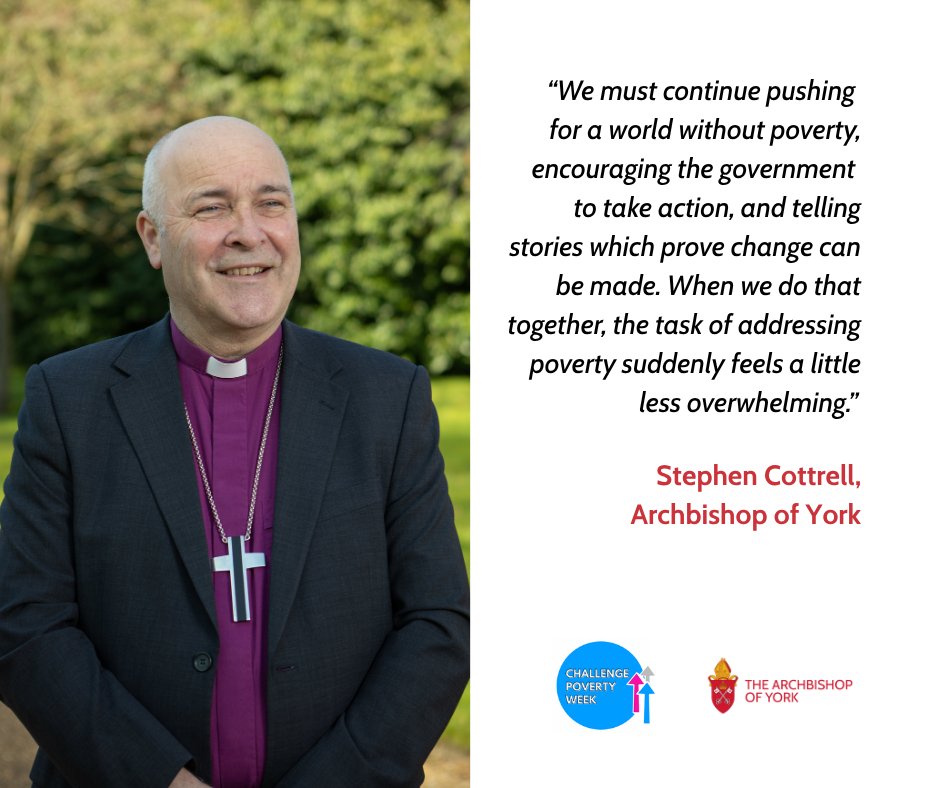 This #ChallengePovertyWeek, we’re reminded that poverty is not inevitable — it’s a challenge we must face together. As people of faith, we're called to act justly, speak boldly &amp; love our neighbours. 

Let us stand with those struggling &amp; work for a fairer society.