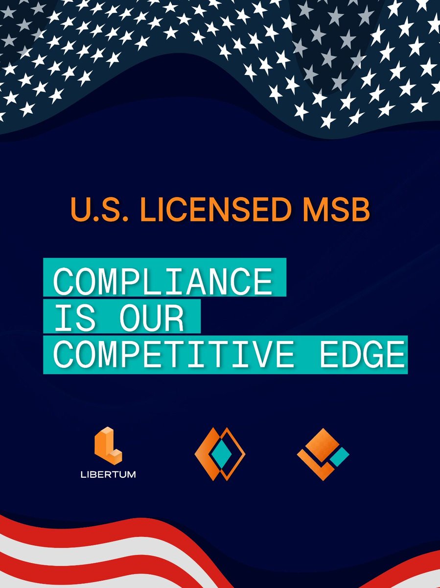 We are proud to announce that Libertum has officially obtained its Money Services Business (MSB) License in the United States.

This significant regulatory approval validates our commitment to compliance and security, enabling us to expand our real-world asset (RWA) tokenization