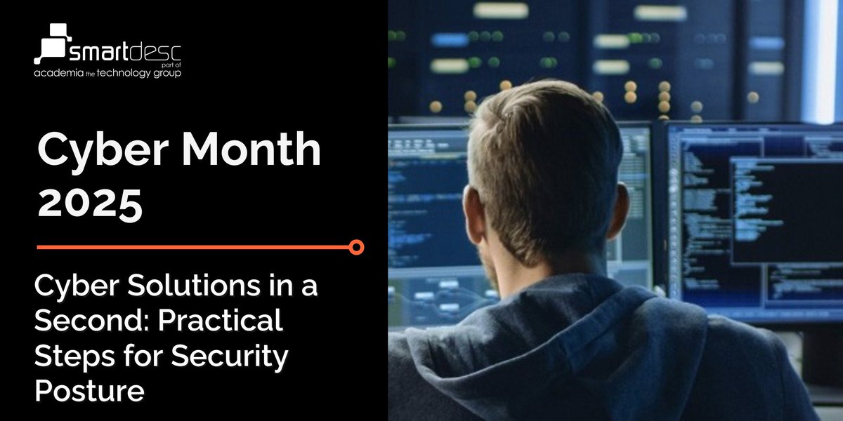 smartdesc_ltd's tweet image. 🚨 Blog: Cyber Solutions In A Second

🔐 5 quick ways to boost your org’s cybersecurity:
✅ Staff cyber training
✅ Security posture checks
✅ Update devices/software
✅ Limit data access
✅ Track key metrics

Read here 👉 smartdesc.co.uk/cyber-solution…