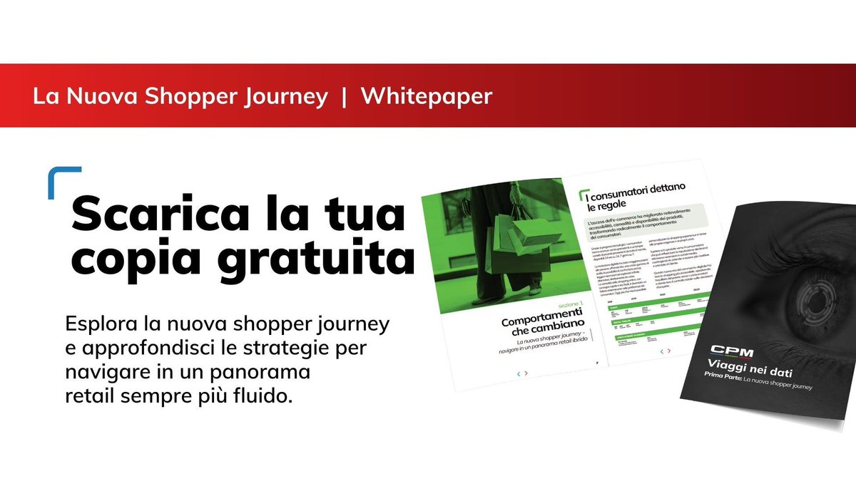 CPMItaly's tweet photo. I brand nati con la #GenZ hanno rivoluzionato il rapporto con i consumatori. Oggi però la GenZ matura richiede strategie differenti tutta la #ShopperJourney.
Scopri di più nel whitepaper “La nuova shopper journey”:
https://t.co/vEpdIihzby
#BrandStrategy #Marketing #Sales #CPM https://t.co/xam55DOvUO