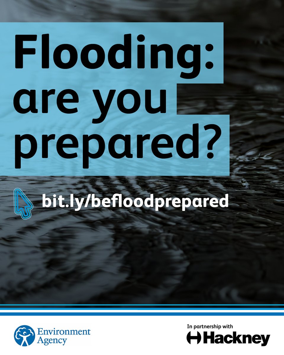 This week is #FloodActionWeek.

Thousands of homes and businesses in Hackney are at risk from flooding.

Check out the 5 things you can do to be better prepared. Take action to protect yourself, your family and your home now:

orlo.uk/BJUai