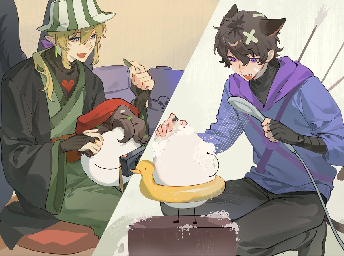 Adventure time cleanup
#deathduo #deathdamily #philzafanart #Missafanart #Tallulahfanart #chayannefanart #qsmpfanart