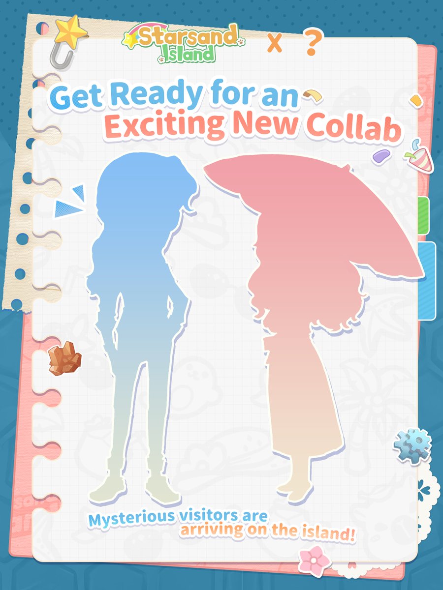 Collaboration Preview 🎁 Mysterious New Visitors Are Coming!
The free demo of Starsand Island is coming soon on Steam Next Fest! 🌴
Ready to come aboard and start your cozy countryside fairy-tale life?

While everyone is busy exploring the island, two mysterious guests are