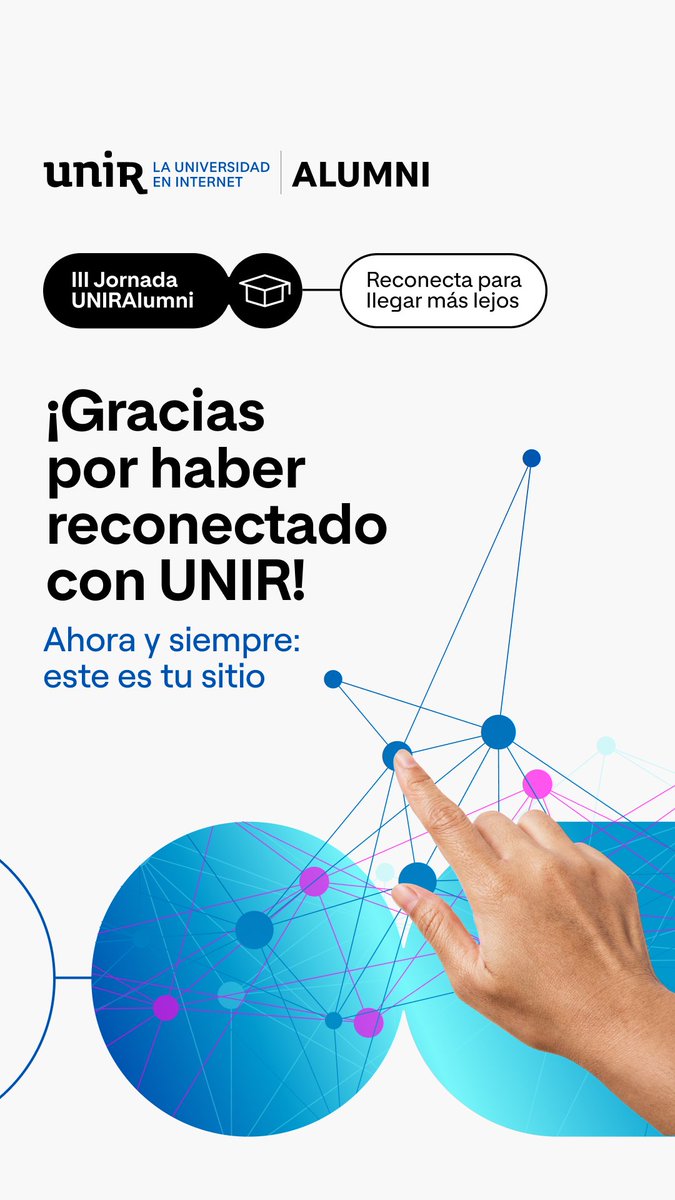 No podemos estar mas agradecidos por haber compartido con todos vosotros la III Jornada, más de 800 UNIRalumni se inscribieron en esta Jornada tan especial.  ¡Gracias a todos por reconectar y hacer posible este evento!