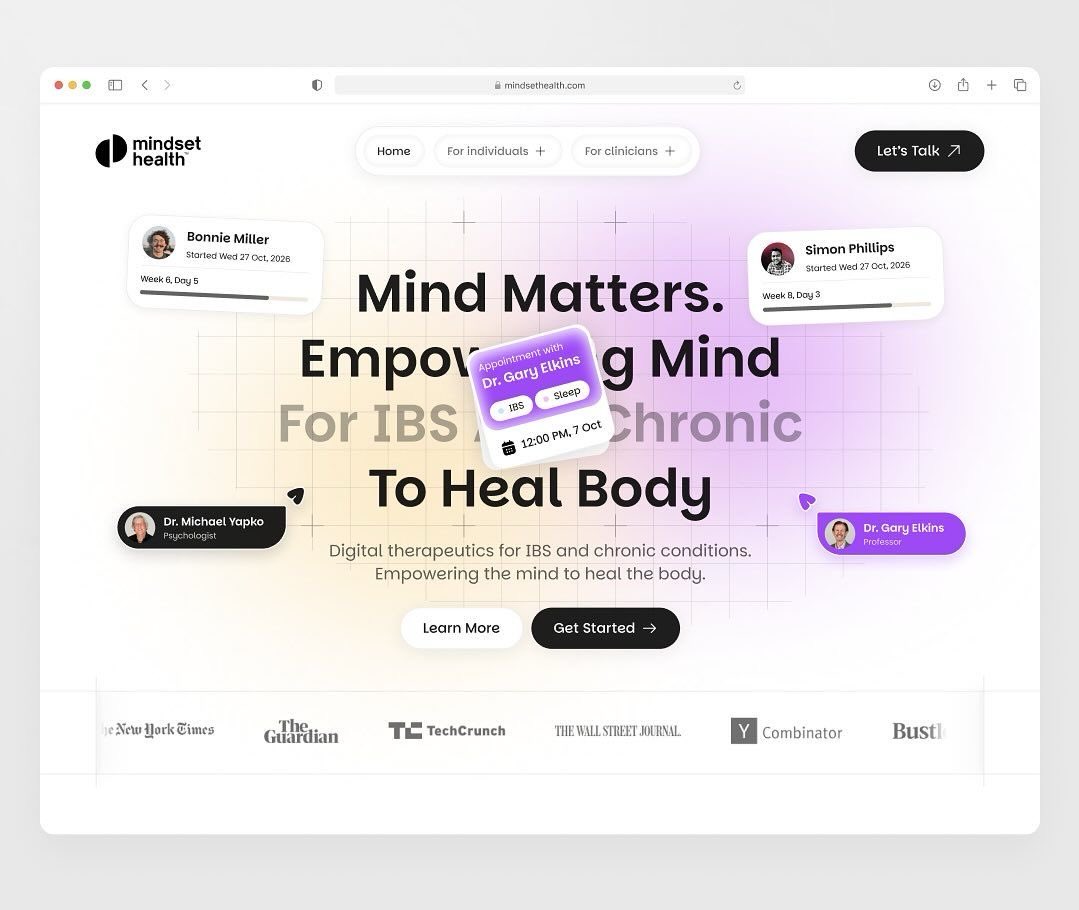 Hero section designed with Figma and built with Framer✨