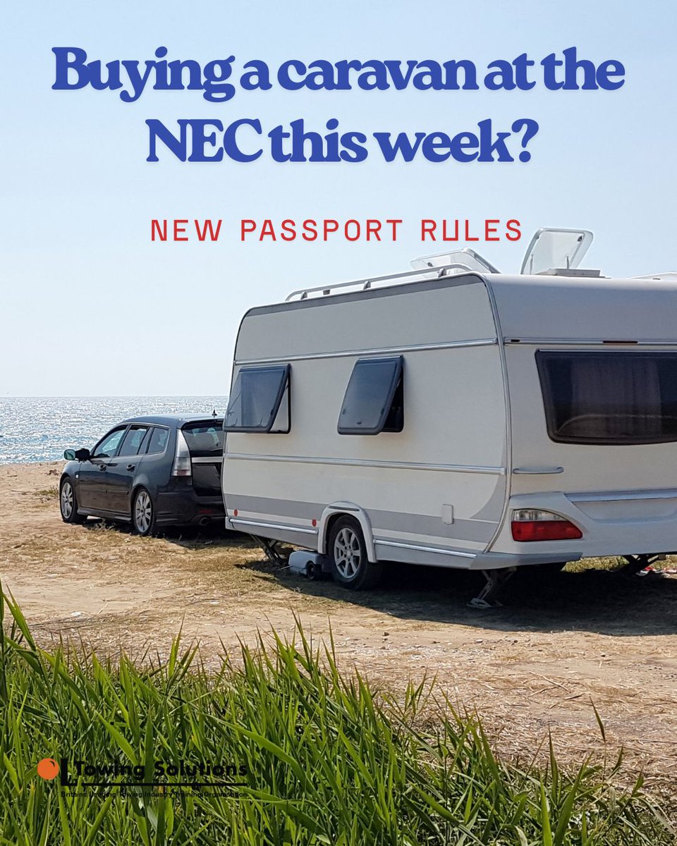 TowingSolutions's tweet image. NEC Caravan Show starts tomorrow!
Europe with your new caravan? Check:
✅ Passport under 10 years + 3 months’ validity after return
✅ EES = biometric enrolment; allow extra time
zurl.co/KNrAx: zurl.co/ClKda

#NCCShow #NEC #CaravanShow #PassportCheck #EES