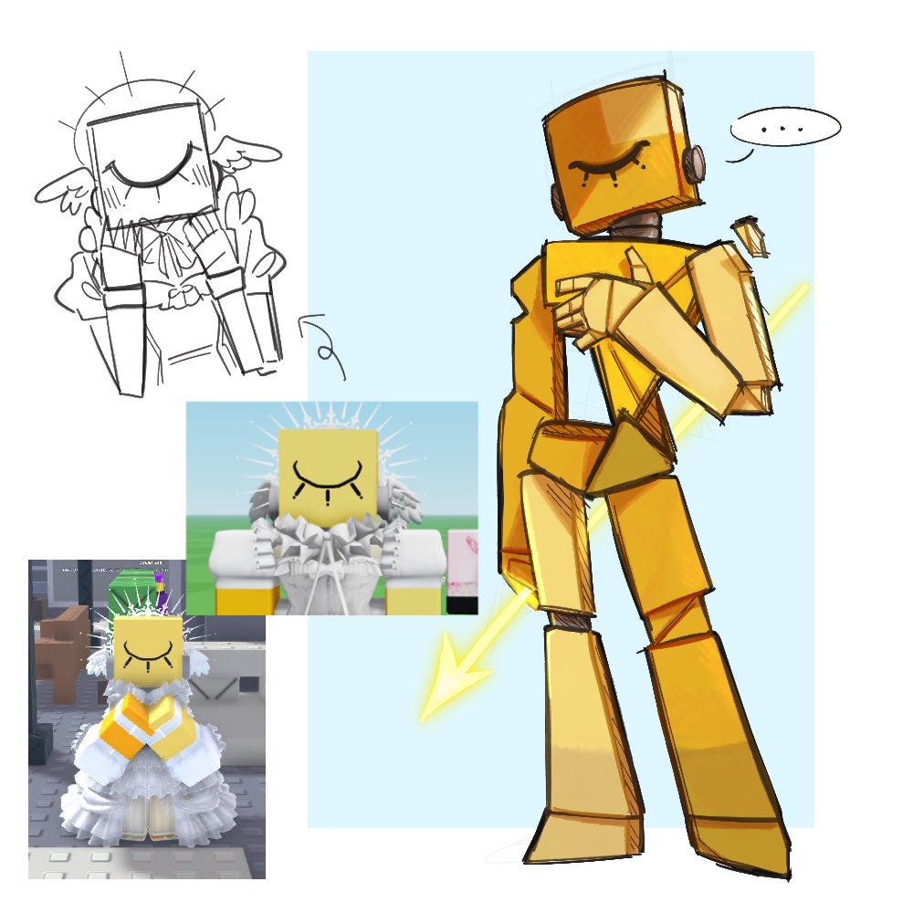 roseytine's tweet image. First time drawing Harken :3 #dieofdeath #DieOfDeathroblox #robloxart