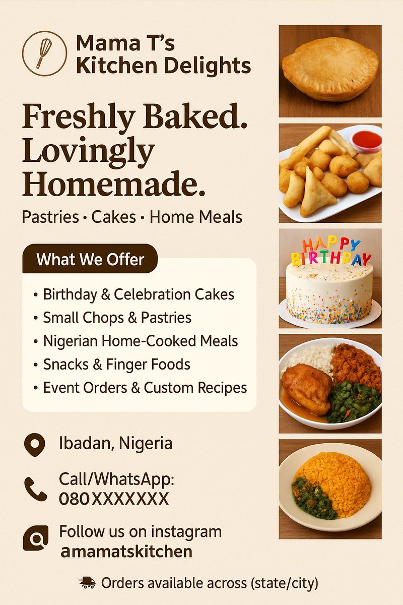 covede_signs's tweet image. Yes A.I. is here to help us but dear business owners, designs made from GPT is costing you. You need to connect with your audience beyond GPT. That's why I'm your go-to designer for your projects. Hire me.📩
PS: See the diff.🌚
Chat gpt Design Vs My Design