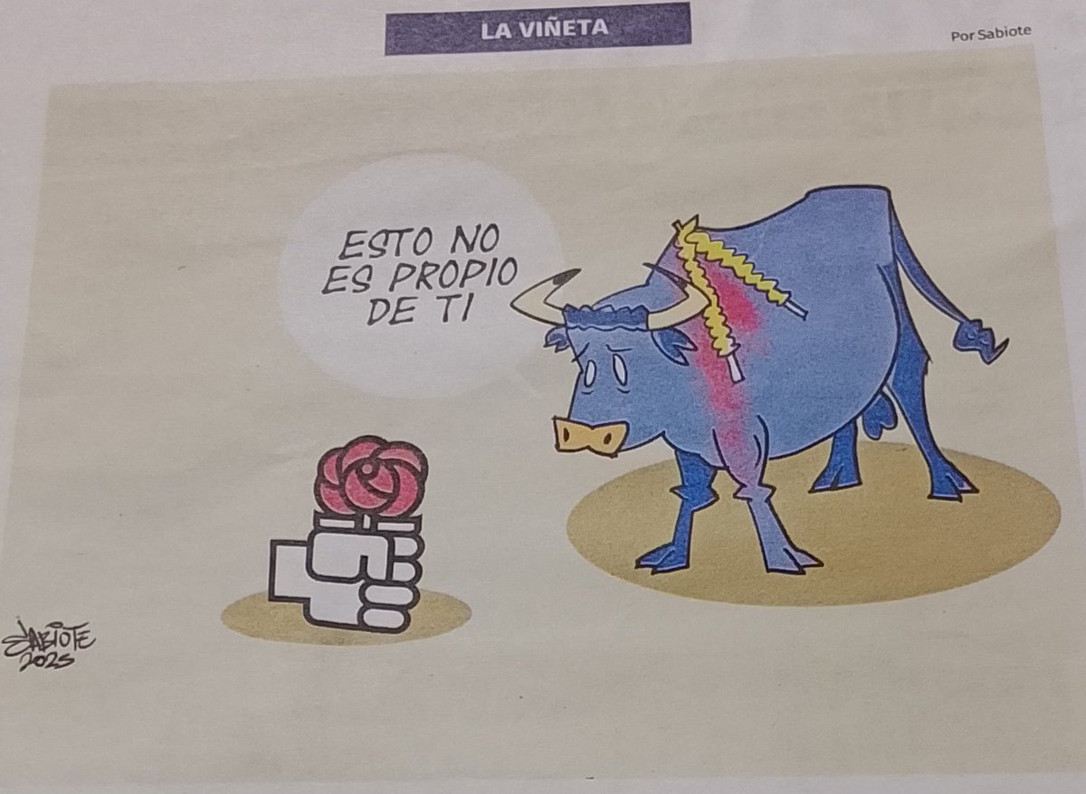 Muy apropiada la viñeta del Levante y yo añadiría más, como que no se puede estar en todo aunque el bienestar animal no sea prioridad para ganar más votos en las próximas elecciones.
#VotarPacmaEsBienestarAnimal