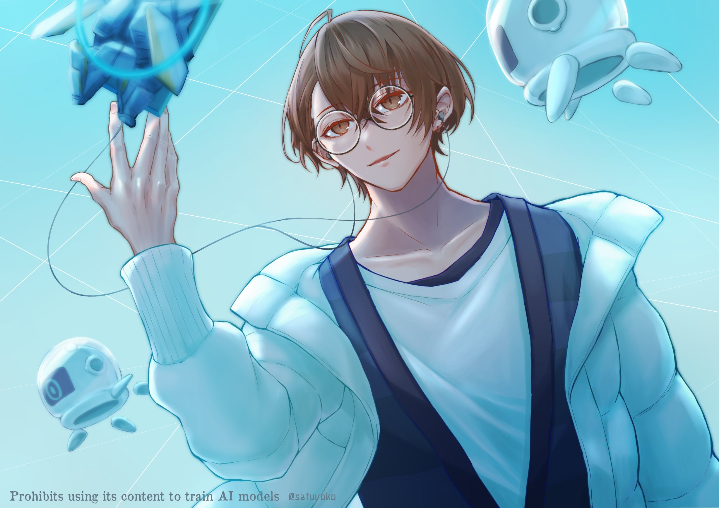 プロフ必読！マサコ魂 What a bold and trendy Ono shirt!! I also got AstroBot pin