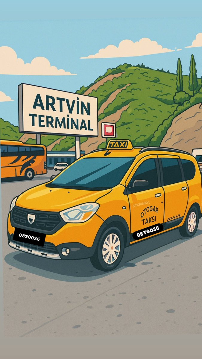 Artvin otogarındayız