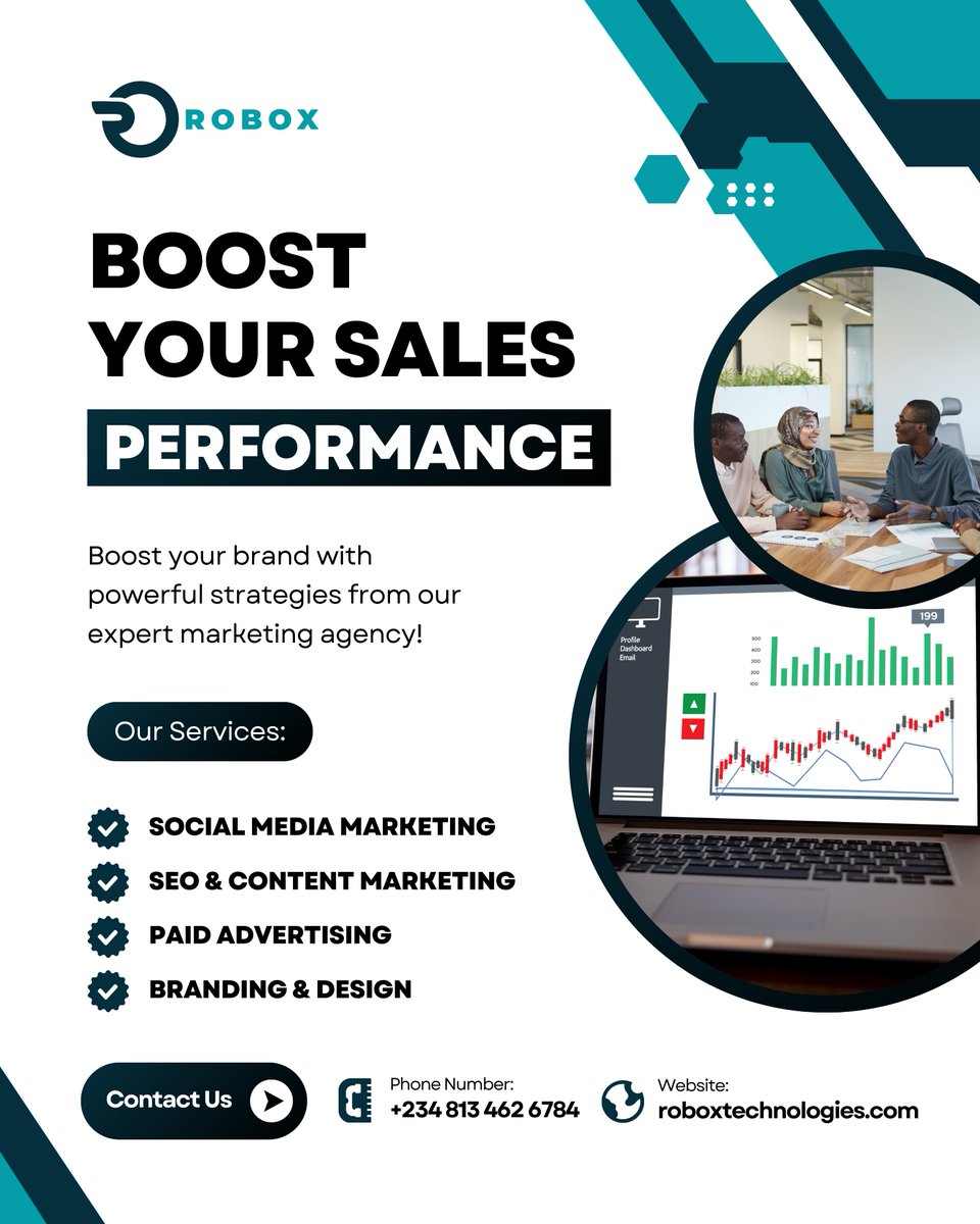 Robox_Tech's tweet image. Your brand deserves results, not just reach. 🚀
We help you grow with social media, SEO, paid ads &amp;amp; design that convert. Happy New Week
👉 roboxtechnologies.com | 📞 +234 813 462 6784
#RoboxTechnologies #Marketing #Growth #MondayMotivation ASUU