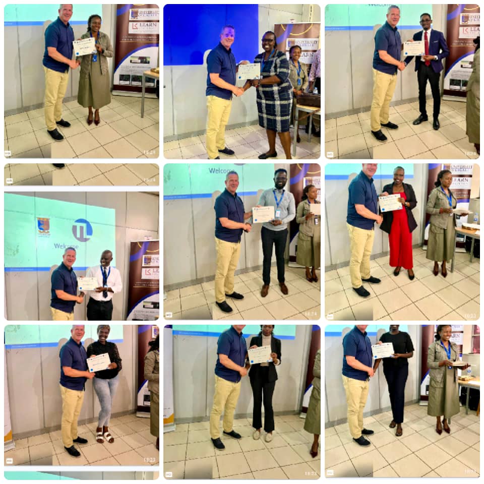 UnivOfKigali's tweet photo. TL Alumni Mini Conference 2025
Leaders inspire change!
UoK brought together alumni & leaders for a day of learning, reflection & growth with insights from Prof. Kimathi, Dr. Kwena & Patrick McBane.
#uok #Leadership #Mindset #Impact #TLAlumni https://t.co/eO2ARk3TBA