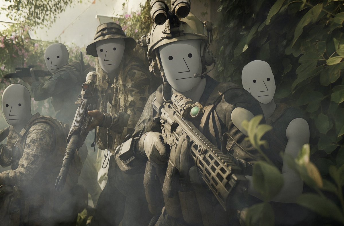 Ready to hit the frontlines. $NPC

<a href="/NonPlayableCoin/">NPC</a>