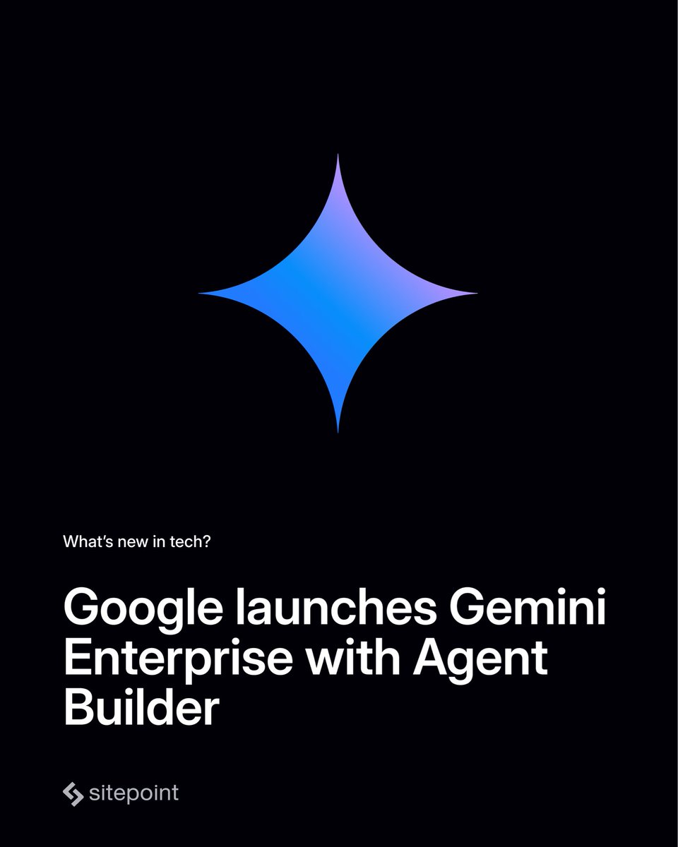 Now companies can build custom AI coworkers to automate tasks, analyze data, and collaborate across Gmail, Docs, and Sheets.
🔹 Enterprise-grade security and privacy
🔹 Seamless Workspace integration
🔹 “Teams of agents” that can coordinate tasks together

#Google #Gemini #AI