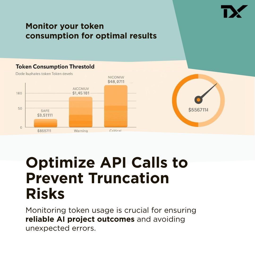 TechXLabs's tweet image. Worried about incomplete AI outputs? Count your tokens for reliable results. Join TechX and innovate smarter! 🔢
#AI #TokenCounting #TechXDev #LLM #ResearchAI #TechXCareers #AIInnovation #EfficientAI