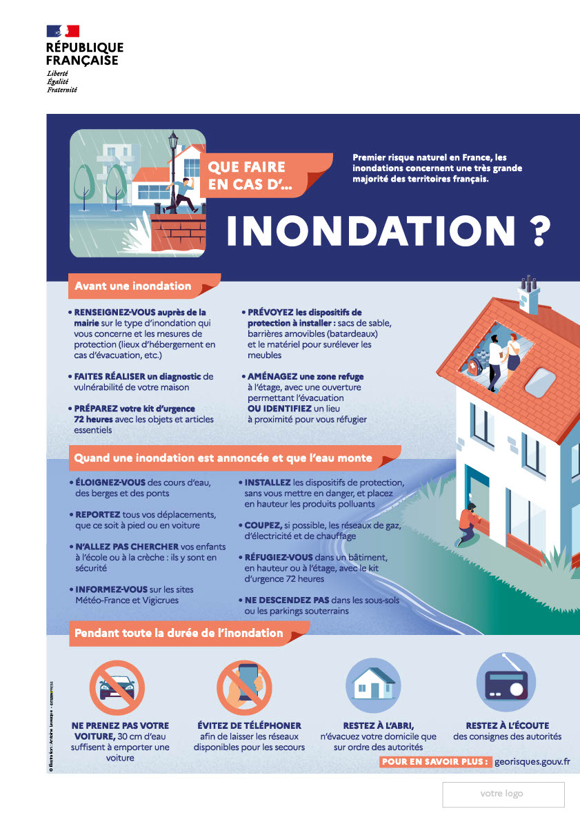#JNR2025 | 13/10 : c'est la journée nationale de la résilience

🤝Nous pouvons tous agir pour renforcer notre sécurité face aux risques majeurs.

👀Aujourd'hui, zoom sur : que faire en cas d'#inondation ? 

👉Adoptons les bons réflexes eure.gouv.fr/Actions-de-l-E…