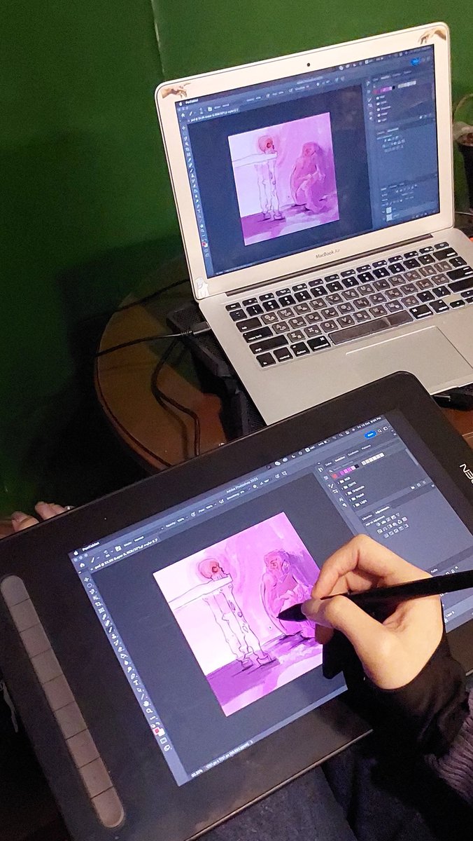 Gm and Happy Monday fam✨

 Back in my digital painting era 🎨🤍 been too long!