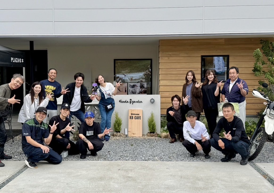 PLAZA_MATSUMOTO's tweet photo. 松本市4コラボにてお送りする
1日限定のバイカーズカフェ
▶︎▶︎▶︎▶︎KB CAFE @神田ガーデン

100名を超えるご来場をいただき、無事盛況にて終了することができました！
皆様のご来場、誠にありがとうございました！

#KBCAFE
#naturalstyle小林建築
#thisisb
#飯野美紗子
#カワサキプラザ松本 https://t.co/qBvpCDXJ1q
