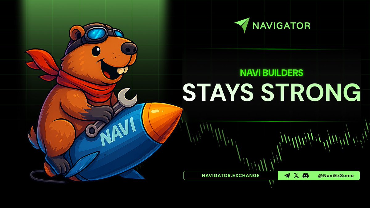 🧭 The market may be rough, but the Navigator team stays strong and keeps building.

Real builders don’t wait for the bull - they create it. ⚒️

#Sonic $NAVI $S