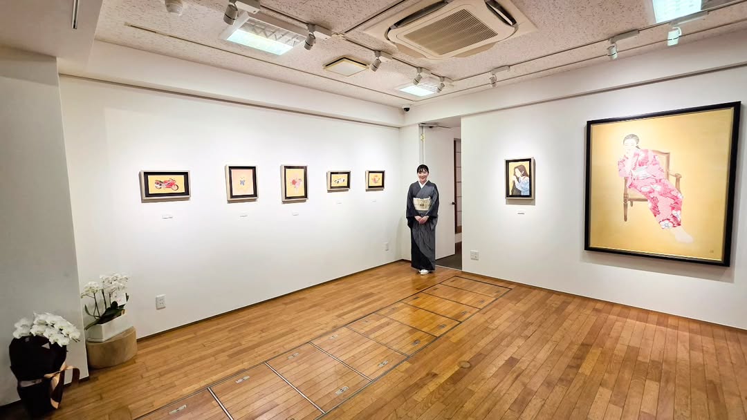 個展「The Garden」(新生堂/表参道)は、おかげさまをもちまして無事に会期を終えることができました。
ご来場くださった皆さま、SNSで応援してくださった皆さま、そして開催にご尽力くださった方々に心より感謝申し上げます。
気持ち新たに前進して参ります！今後共お見守り頂けましたら幸いです🕊