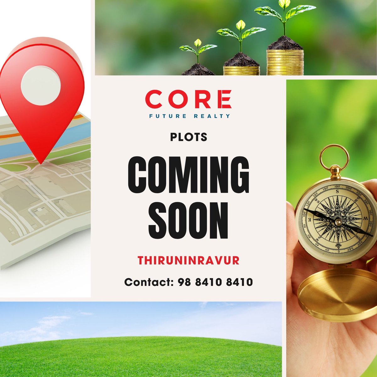 corefuturealty's tweet image. Plots coming soon at Thiruninravur 🏡

#plots #thiruninravur #corefuturerealty