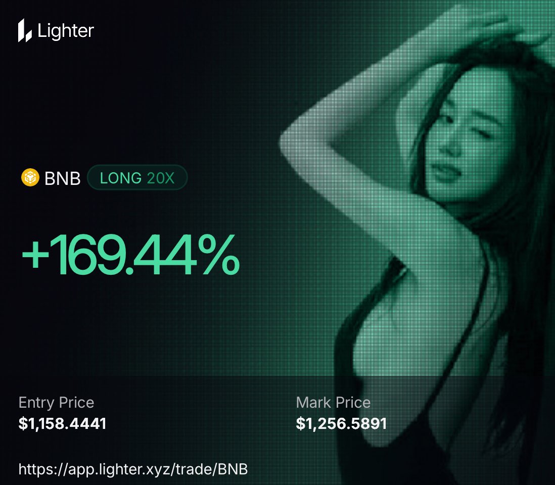 MeXDouble's tweet photo. $BNB new ATH ? I’m still on the Ride 😎 https://t.co/IULS341IzC