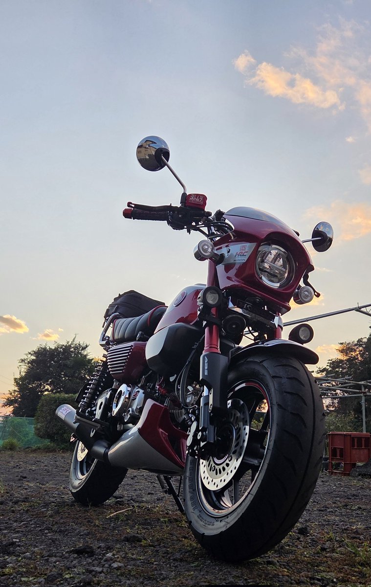 洗車完了❗
ヌルテカ～(๑•̀ㅂ•́)و✧
大猿集会に向けてメンテも準備万端‼️
 #モンキー125  #大猿集会