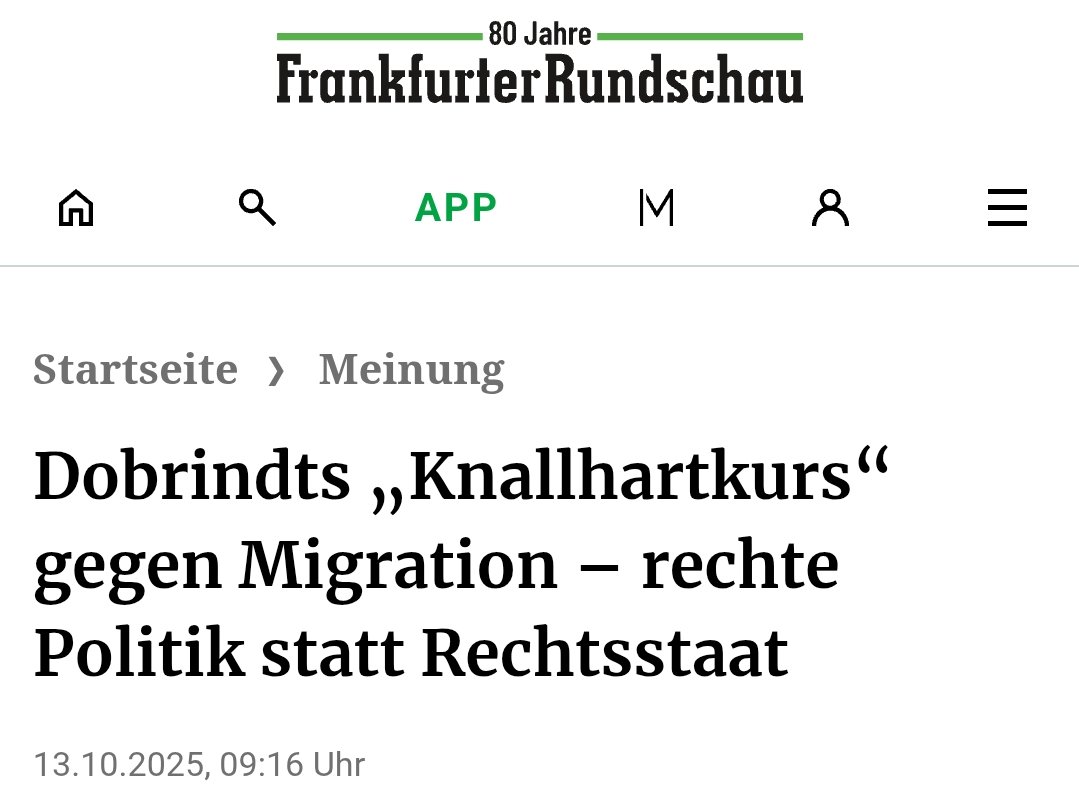 Dobrindt war schon als Verkehrsminister eine Schande für sein Amt – als Innenminister toppt er das noch mal.

»Das Vorgehen hat bei ihm System. Damit gibt er einem rechtspopulistischen Narrativ Nahrung: dass Regeln nicht beachtet werden müssten, wenn sie dem selbst erklärten