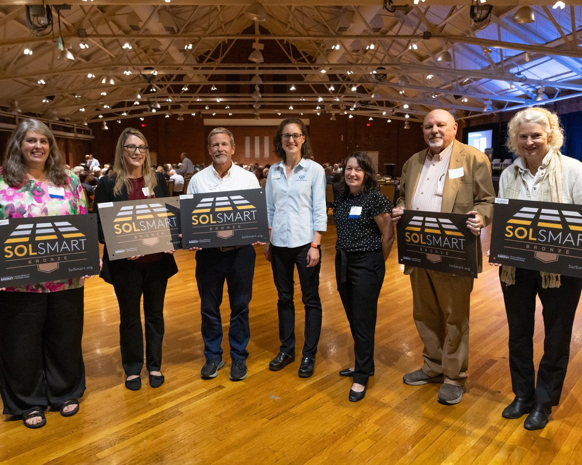 Clean Energy NH (@cleanenergynh) on Twitter photo The 17th annual Local Energy Solutions Conference was one for the books! Shoutout to the six communities recognized with national SolSmart designations for advancing affordable solar.
Thank you to our sponsors: <a href="/Calpine/">Calpine</a> <a href="/CPCNH_Power/">Community Power Coalition of New Hampshire</a>  
Photos courtesty of: Rooted in Light Media The 17th annual Local Energy Solutions Conference was one for the books! Shoutout to the six communities recognized with national SolSmart designations for advancing affordable solar.
Thank you to our sponsors: <a href="/Calpine/">Calpine</a> <a href="/CPCNH_Power/">Community Power Coalition of New Hampshire</a>  
Photos courtesty of: Rooted in Light Media