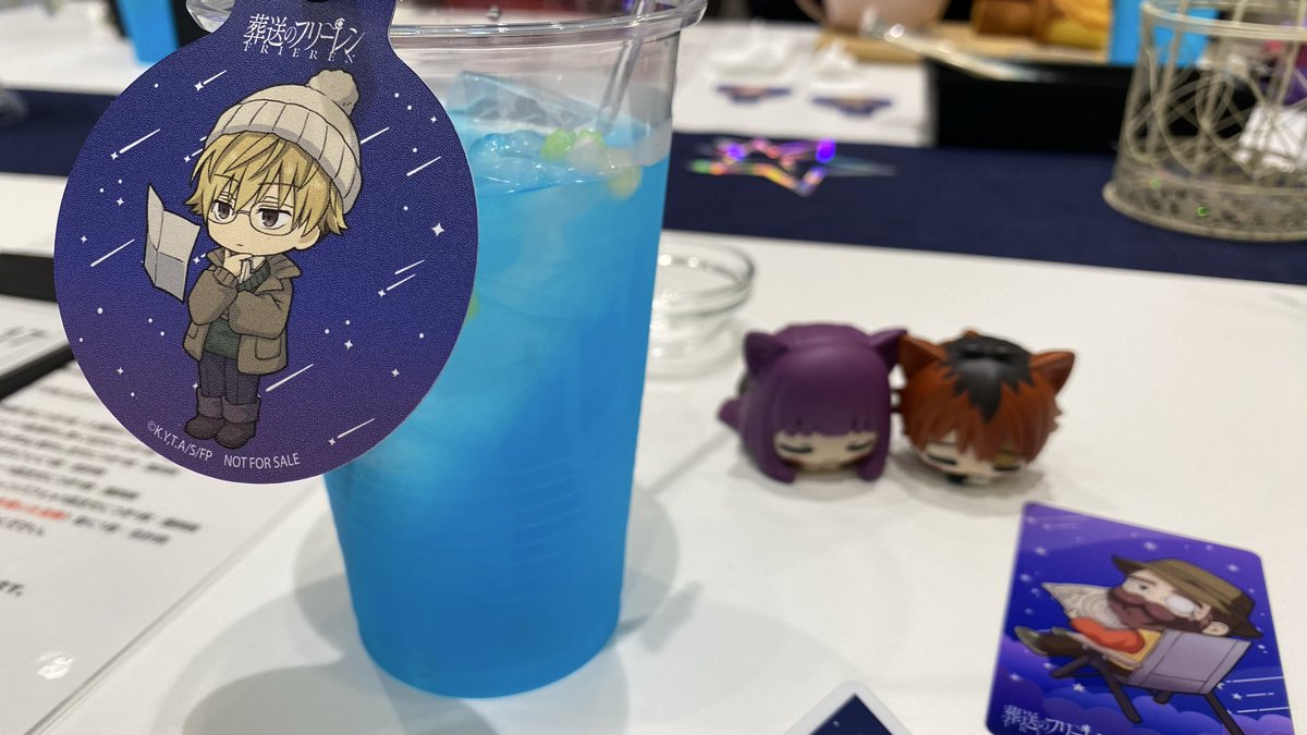 楽しめましたー。
#フリーレン　#フリーレンコラボカフェ　#ORBcafe