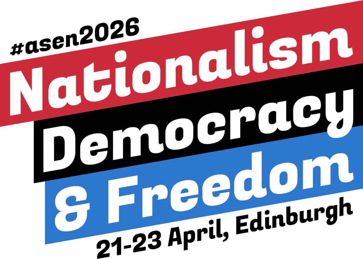 The call for papers for the 2026 ASEN conference on 'Nationalism, Democracy, and Freedom' is out now at asen.ac.uk/conference!

#asen2026